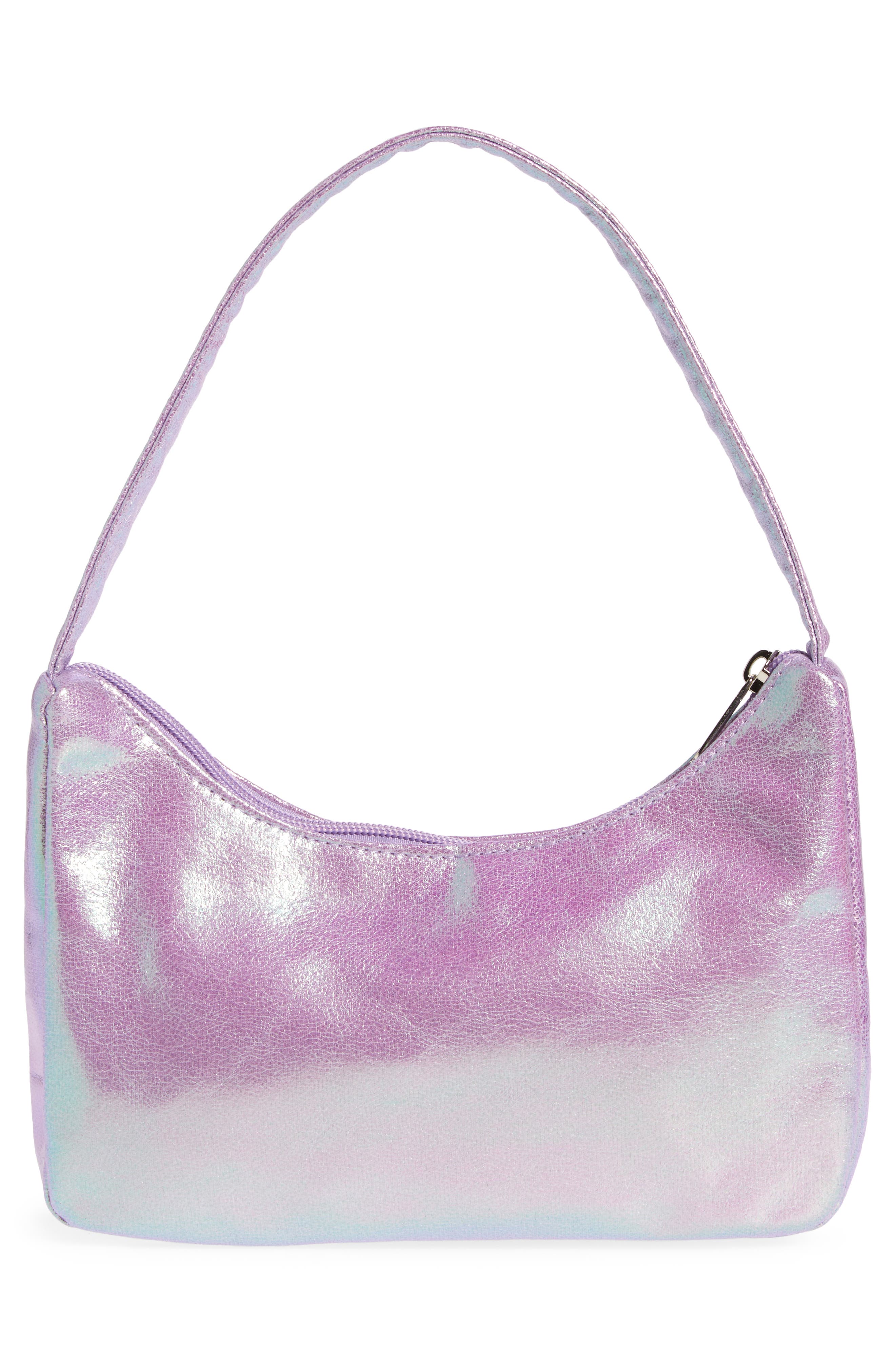 Capelli New York Kids' Metallic Shoulder Bag, Alternate, color, 