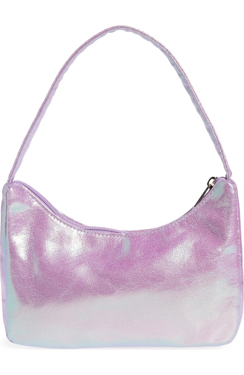 Capelli New York Kids' Metallic Shoulder Bag, Alternate, color,