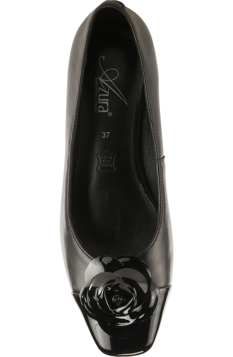 AZURA BY SPRING STEP Angelinite Cap Toe Pump, Alternate, color, Black