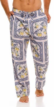 The Lazy Poet Drew Capri Linen Pajama Pants