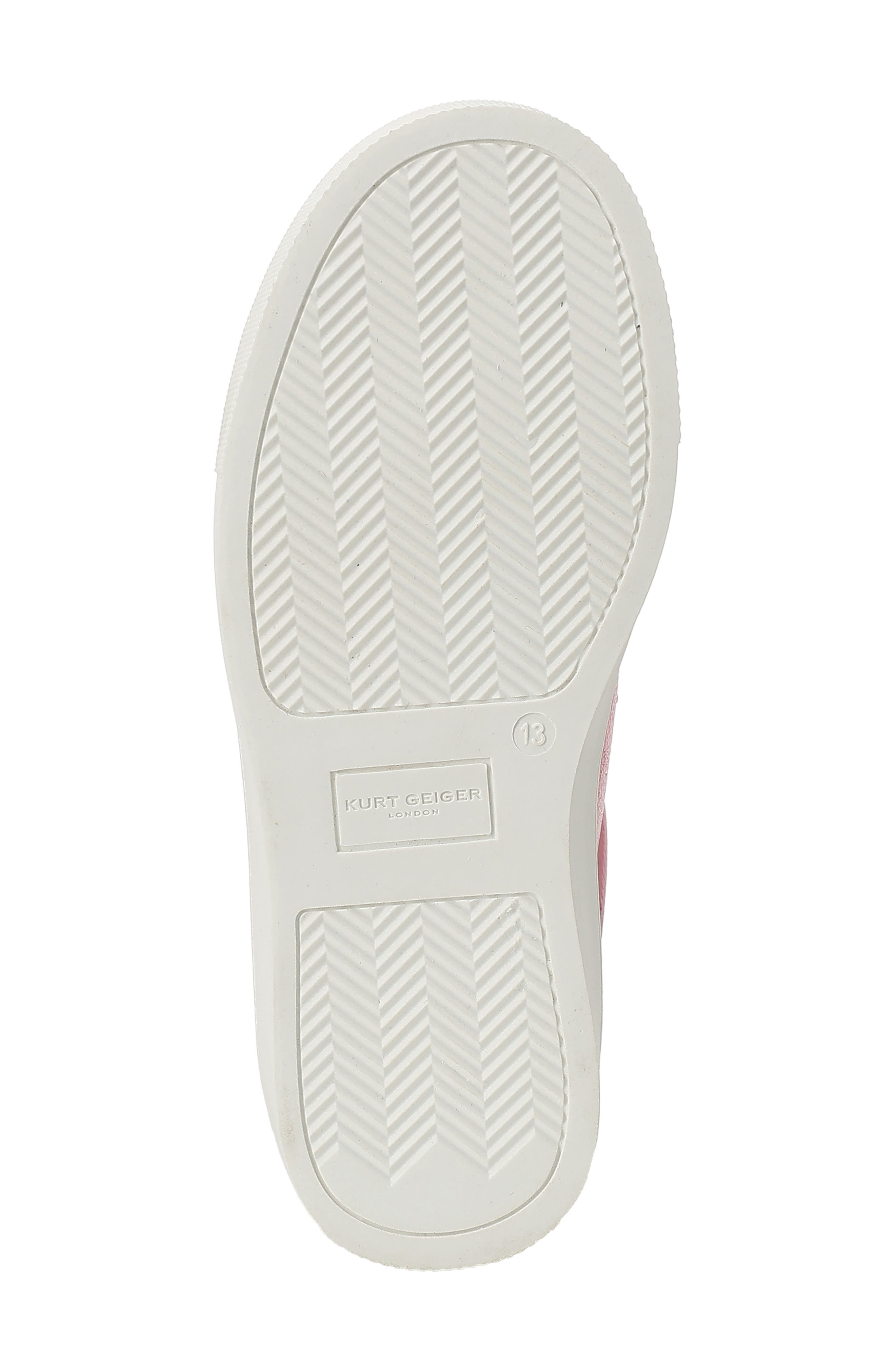 Kurt Geiger London Kids' Mini Liviah Slip-On Sneaker, Alternate, color, Pastel Multi