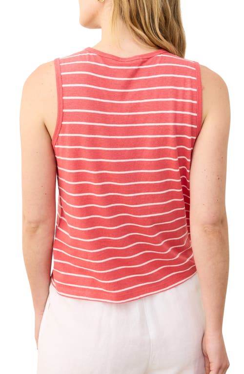 Shop Marine Layer Stripe Hemp & Cotton Blend Tank