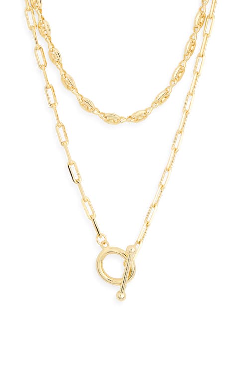 Mariner Link Layered Necklace
