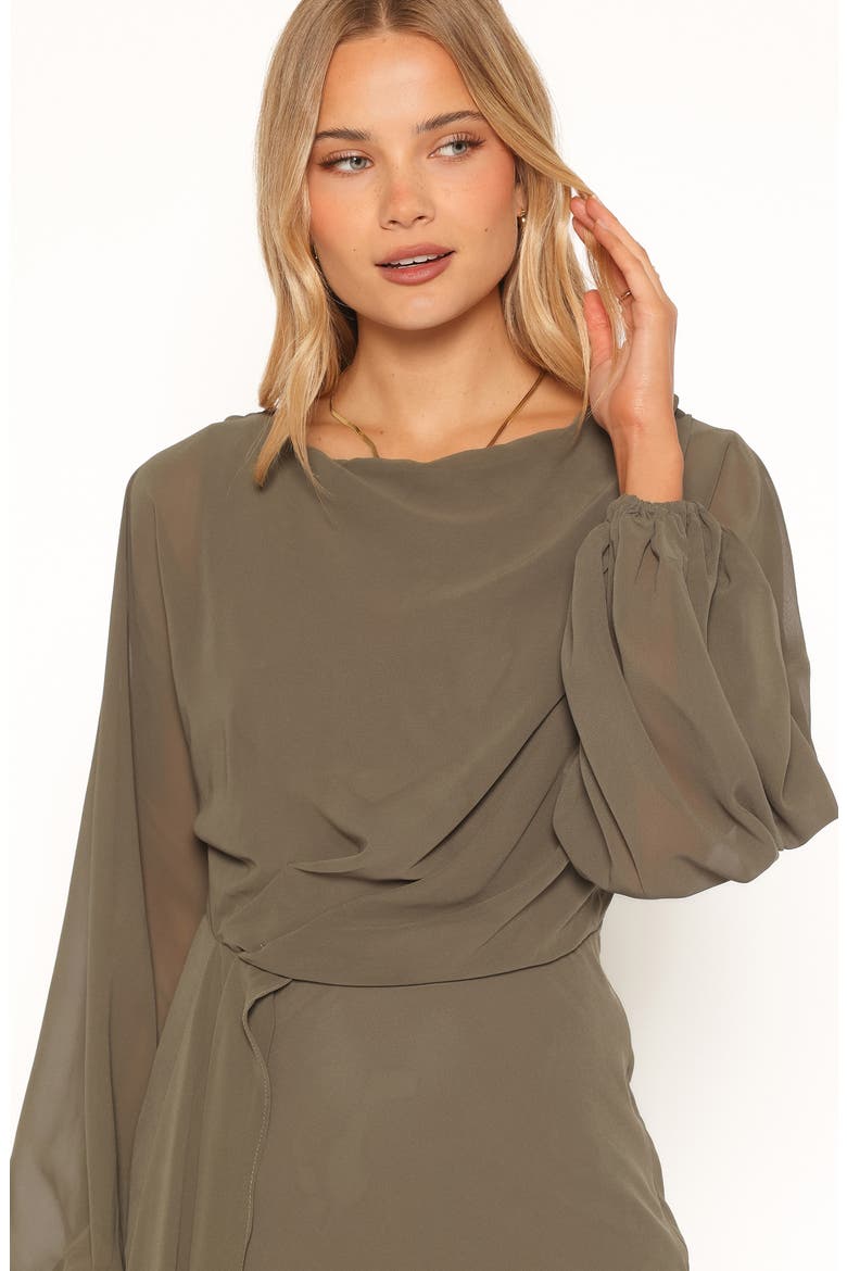 Arnica Maxi Dress, Alternate, color, OLIVE GREEN
