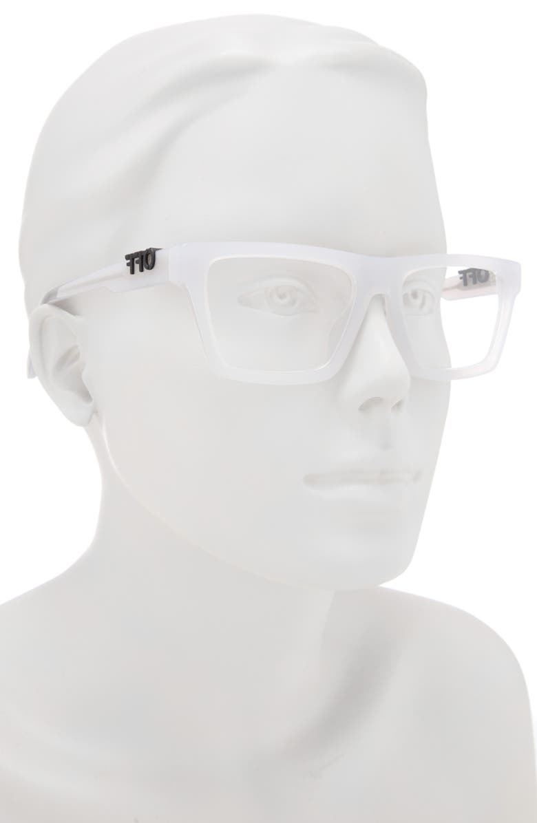 Off-White 7B 55mm Optical Glasses, Alternate, color, Grey