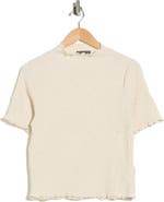 Adrianna Papell Floral Textured Knit Top