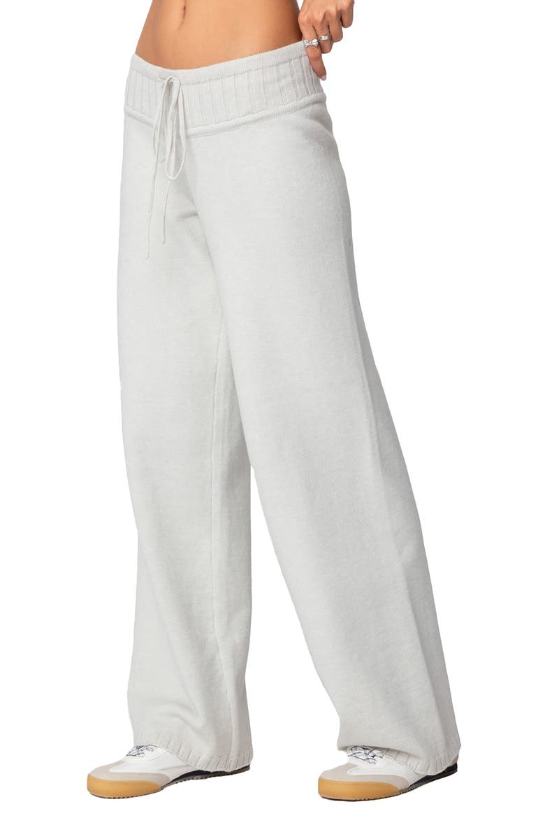 Russel Straight Leg Knit Pants, Alternate, color, LIGHT-GRAY