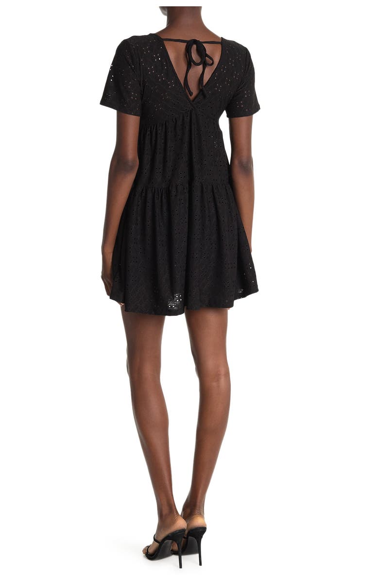 Velvet Torch Kimono Tiered Dress, Main, color, 