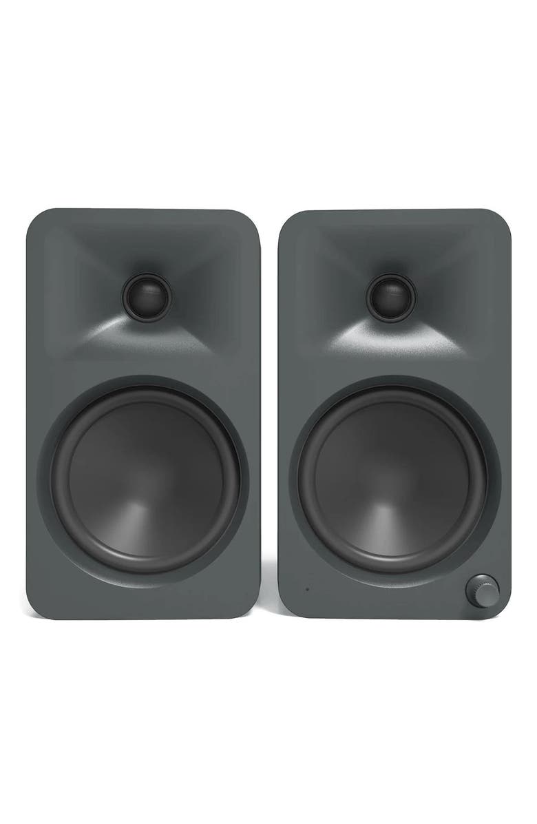 Kanto ORA4 Powered Bluetooth Desktop Speakers - Pair, Alternate, color, Gray