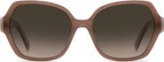 Kate Spade New York layne 57mm geometric square sunglasses