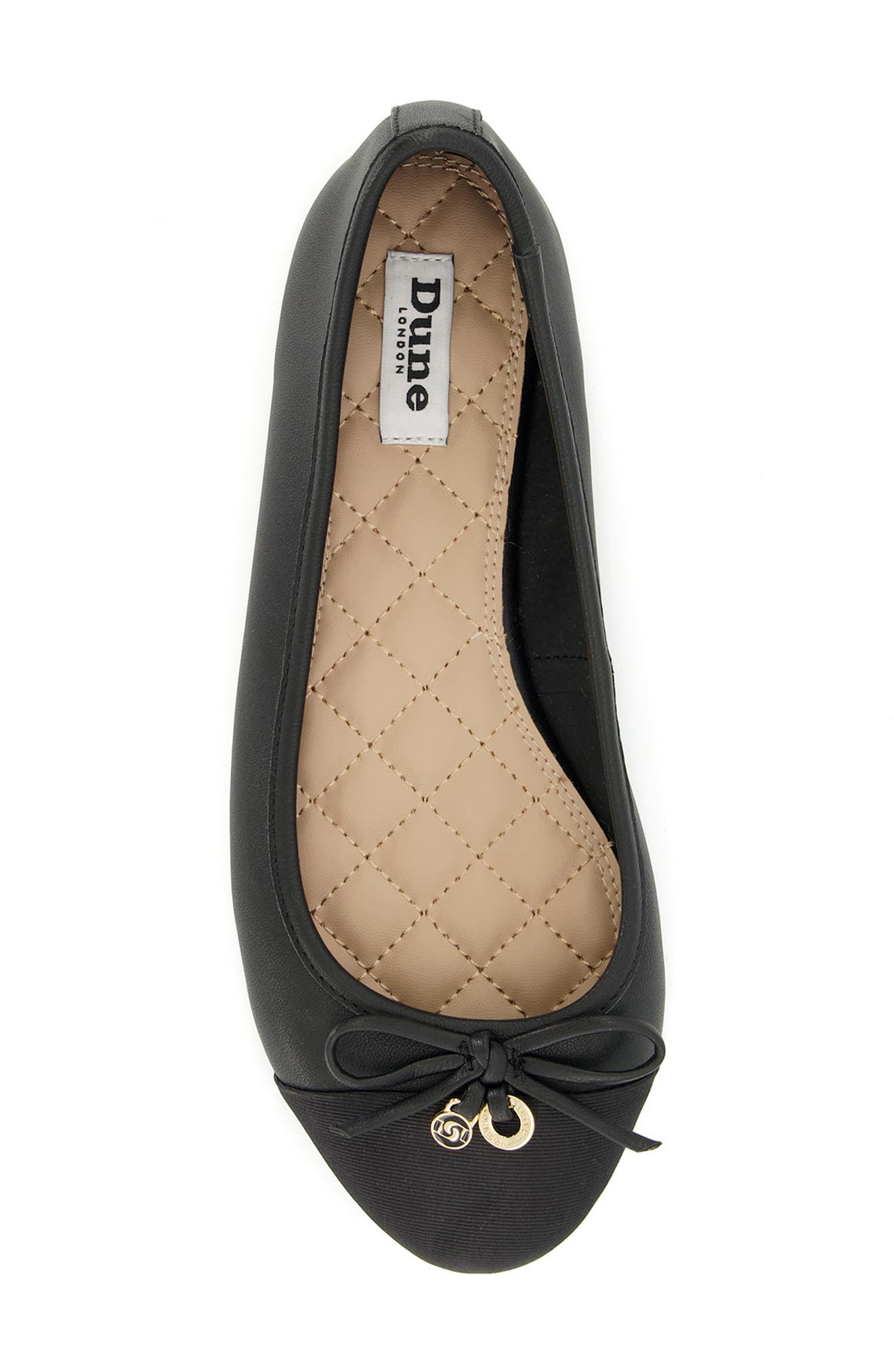 Dune London Hallo Ballet Flat, Alternate, color, 