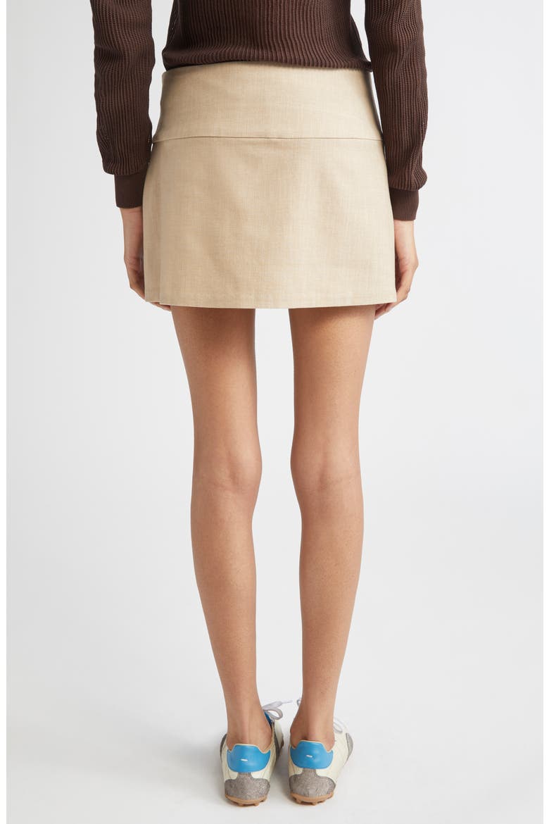 Evident Recycled Cotton Blend Skort, Alternate, color, ECRU