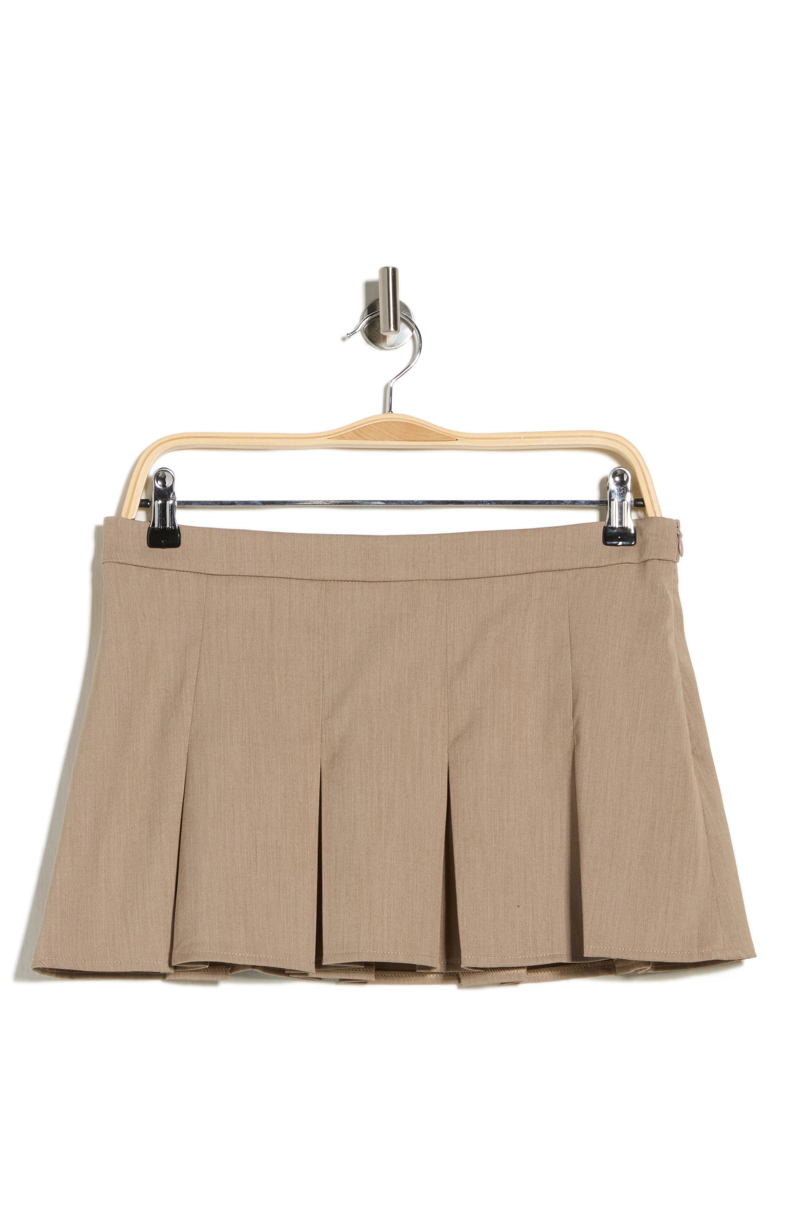Motel Ronaso Pleat Miniskirt