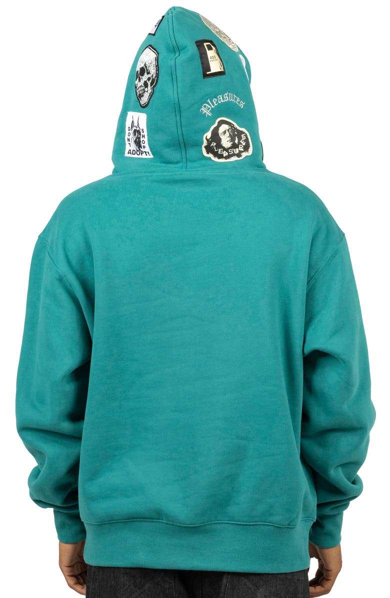 PLEASURES Worms Hoodie, Alternate, color, 