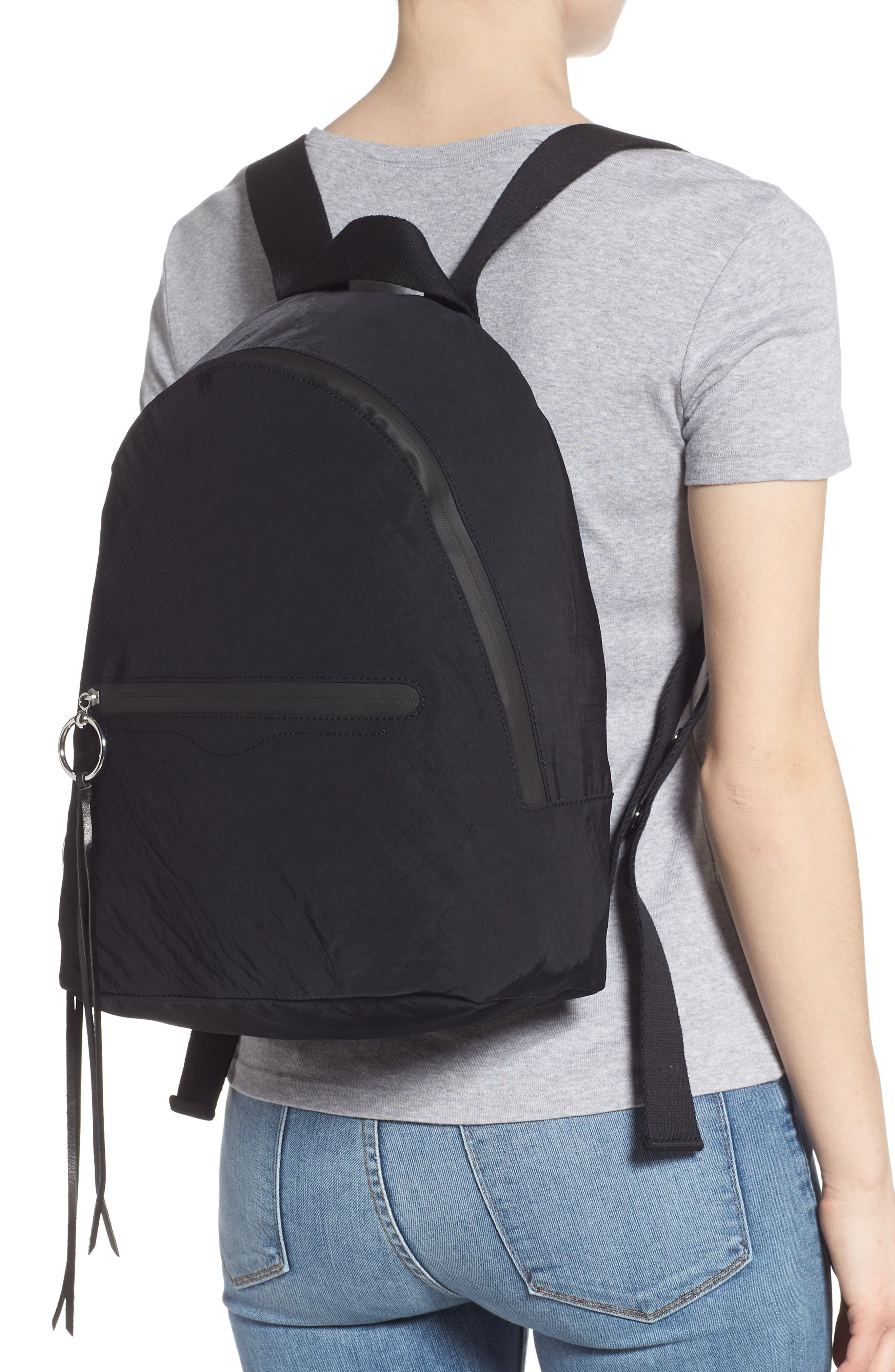 Rebecca Minkoff Dome Nylon Backpack, Alternate, color, 