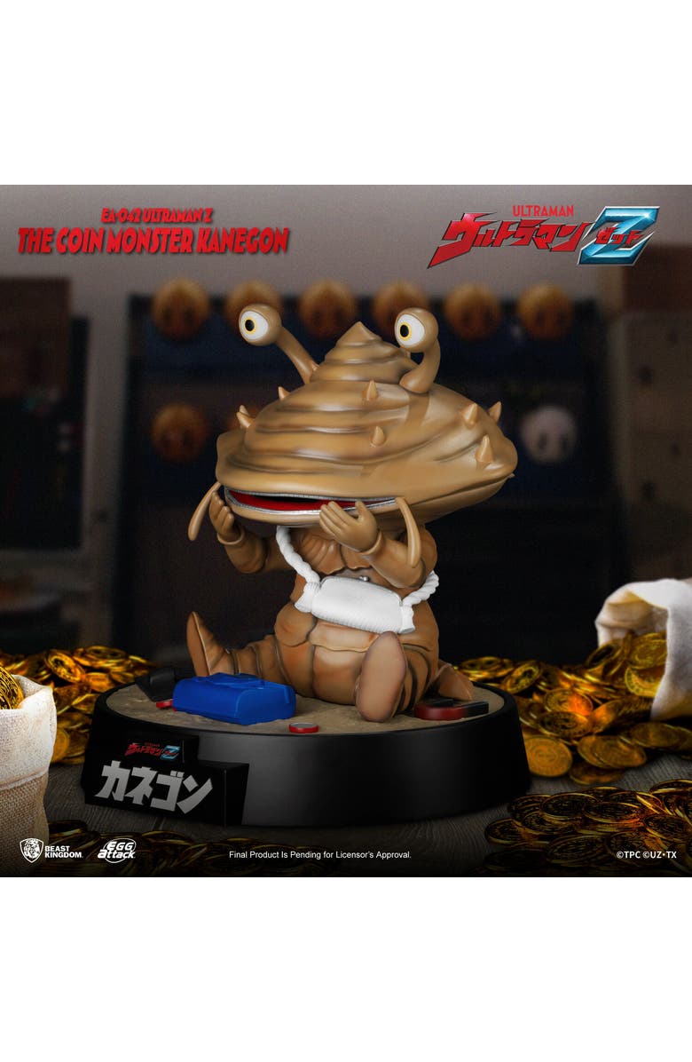 Beast Kingdom Ultraman Z Ea-042 Coin Monster Kanegon Statue, Alternate, color, Multicolor