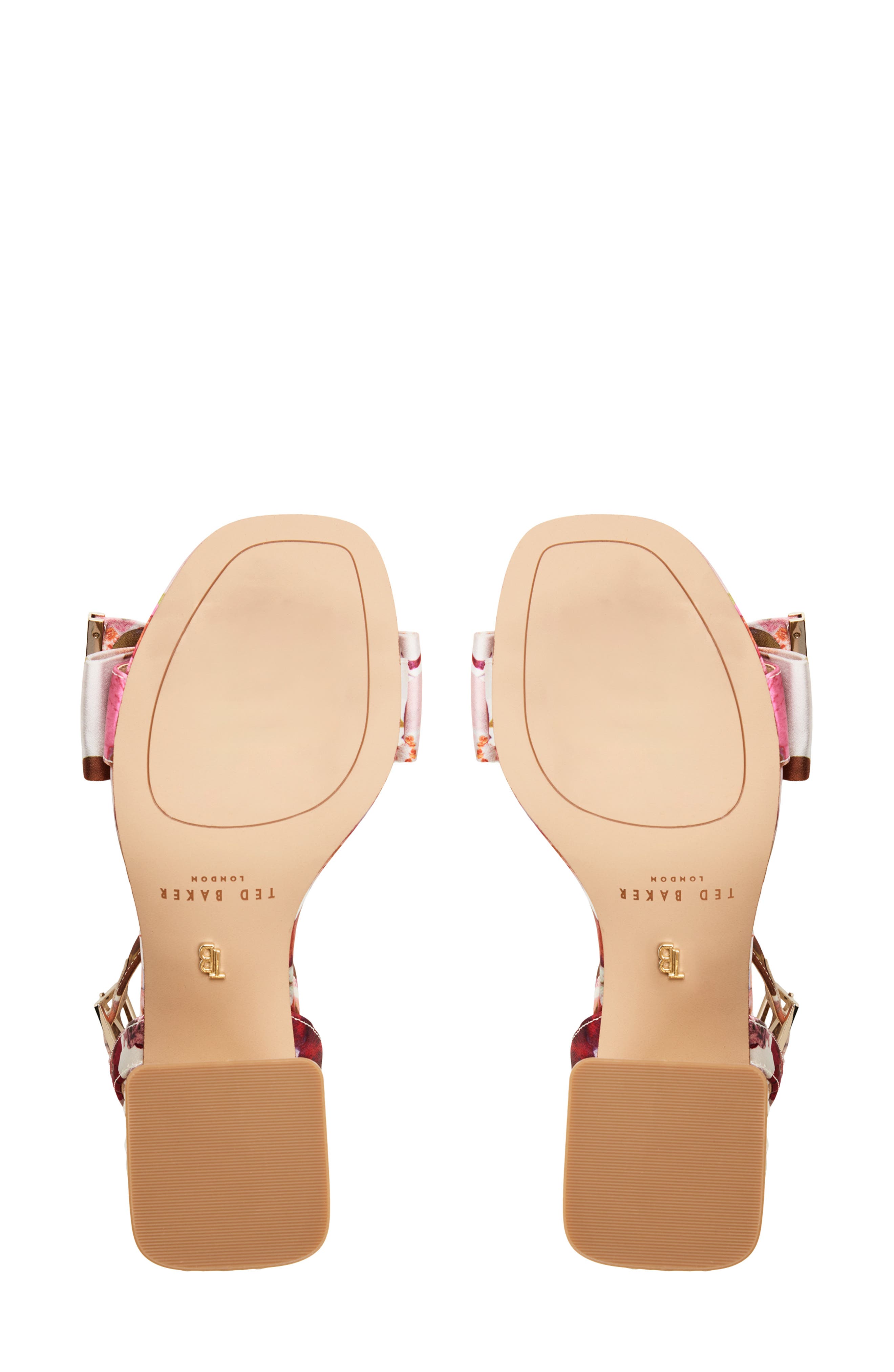 Ted Baker Giana Ankle Strap Block Heel Sandal, Alternate, color, Other Pink