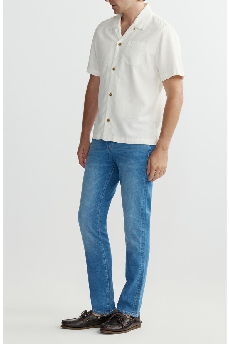 Russell DL Performance Slim Straight Jeans, Alternate, color, BRIGHTON