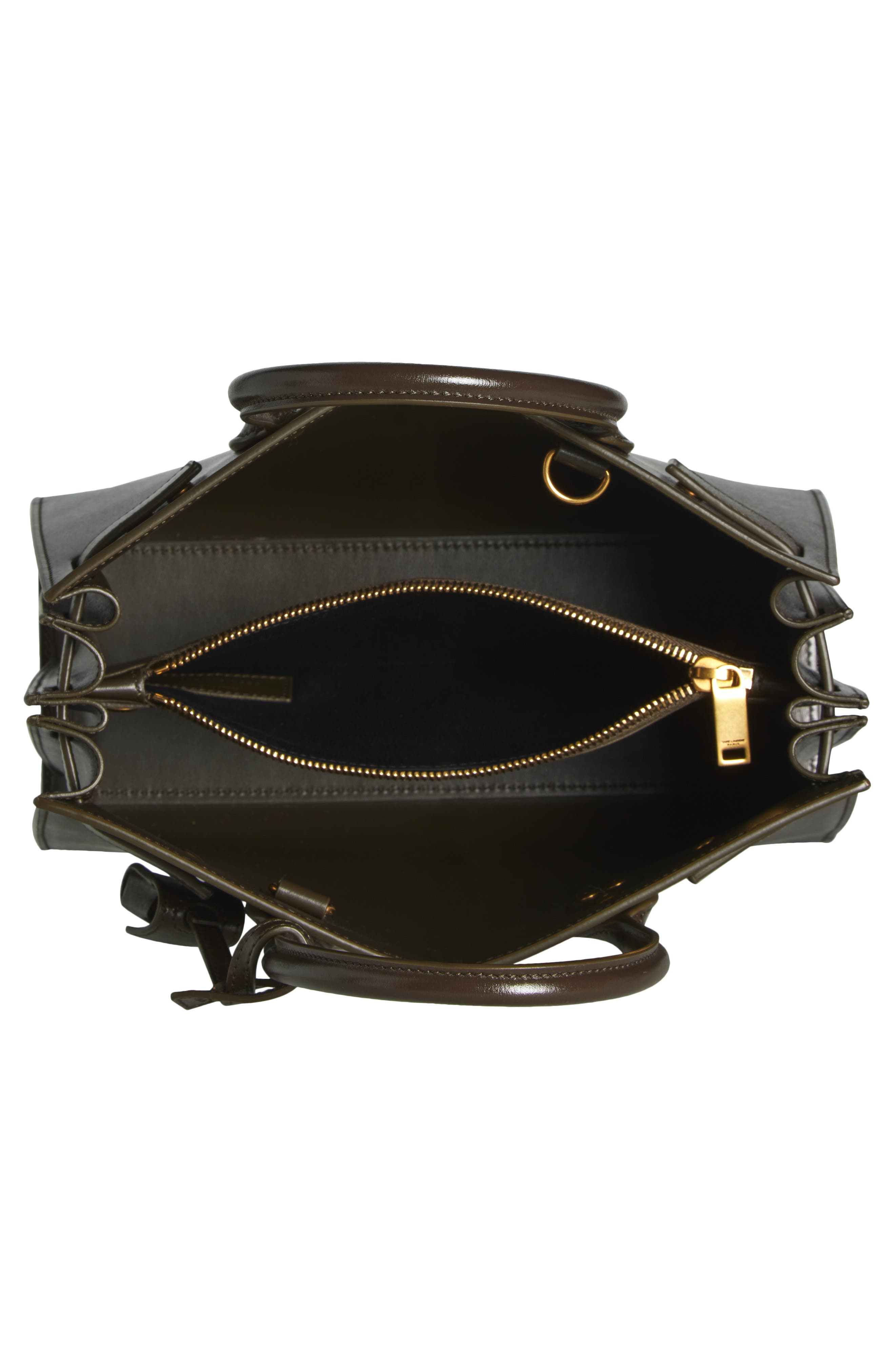 Saint Laurent Baby Sac de Jour Leather Tote, Alternate, color, Light Musk