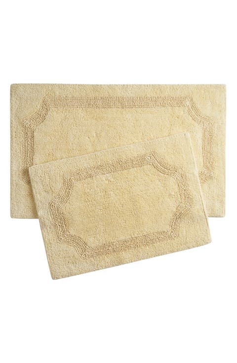 Reversible Cotton Bath Rug