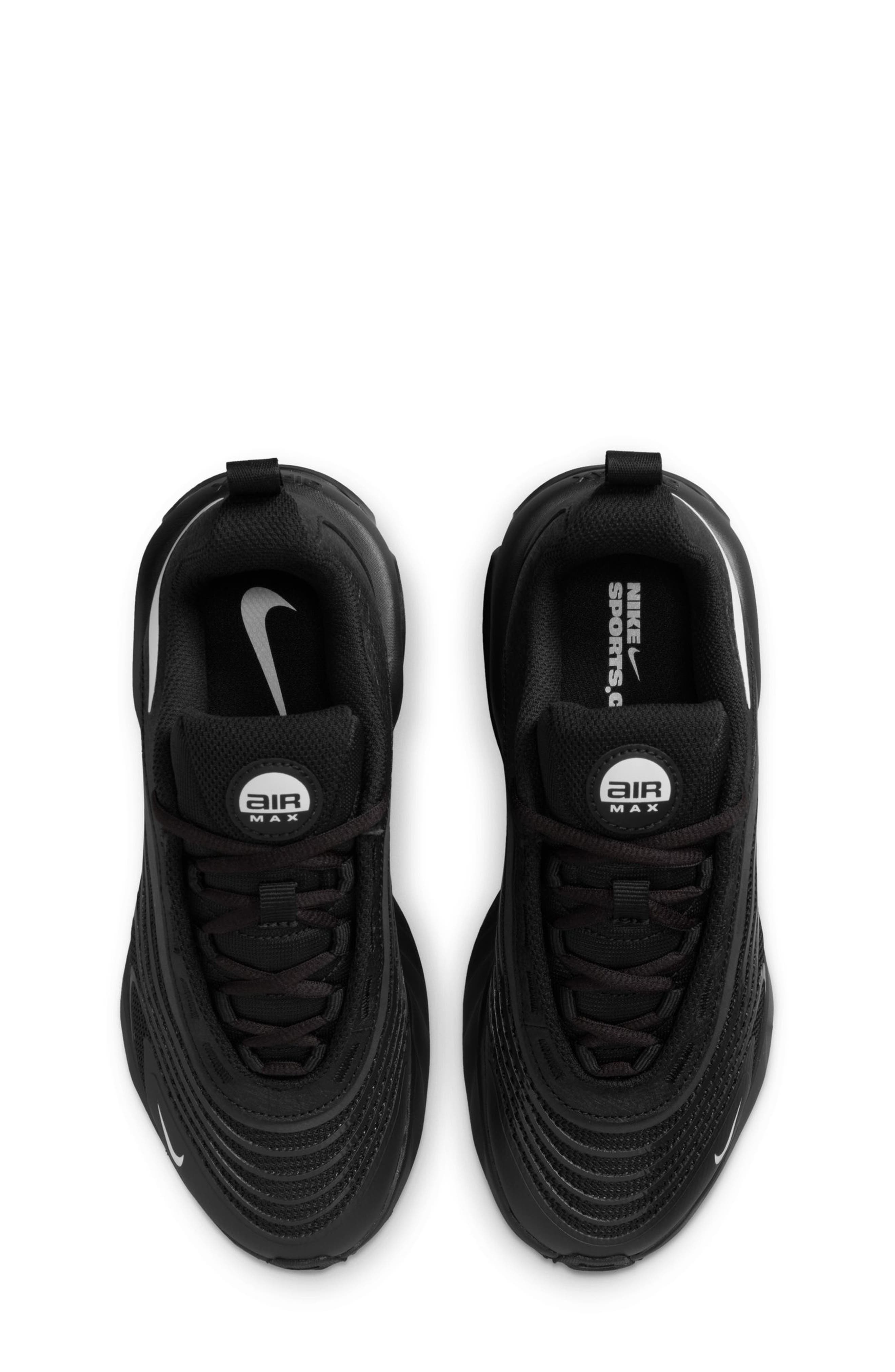 Nike Kids' Air Max Fire Sneaker, Alternate, color, Black/ White