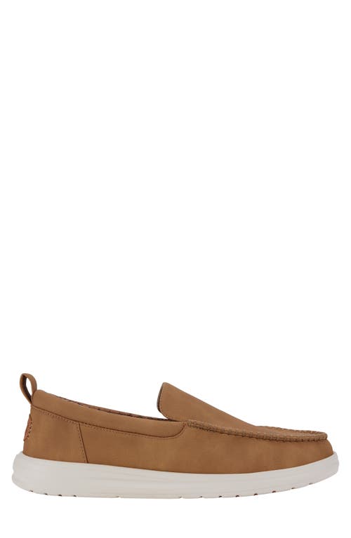 Hey Dude Wally Classic Lace-up In Brown