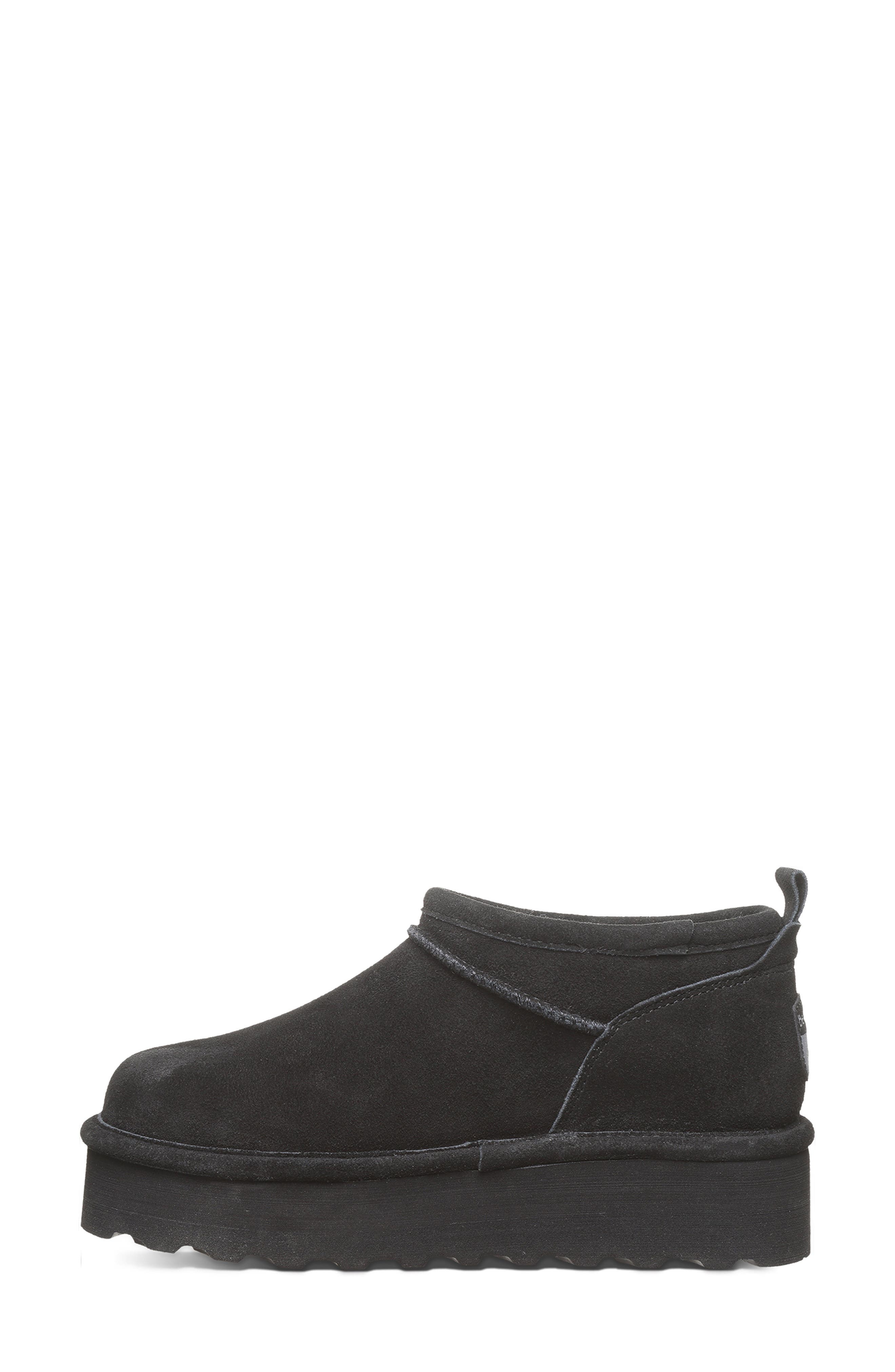 Retro Super Shorty Water Repellent Platform Boot, Alternate, color, BLACK II