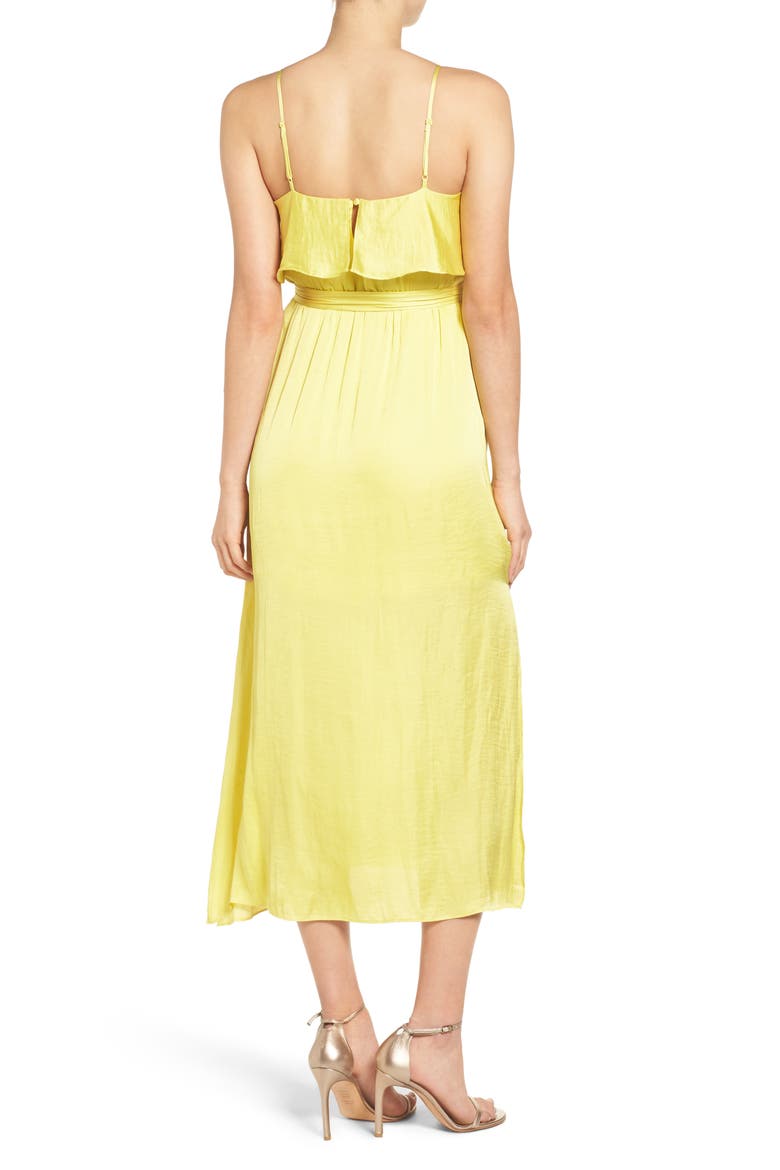 Serena Maxi Dress, Alternate, color, SUNSHINE