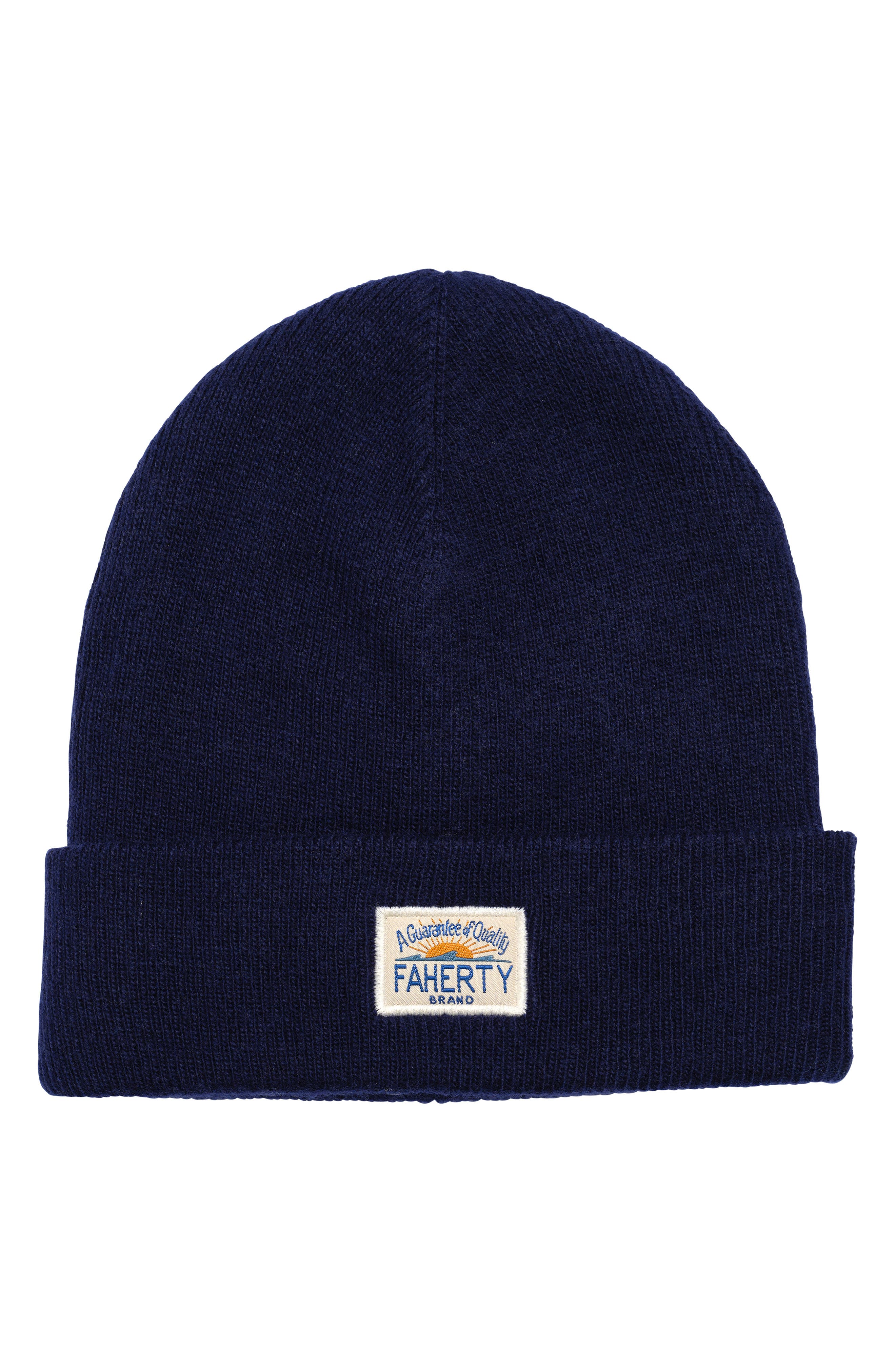 Faherty Core Logo Beanie