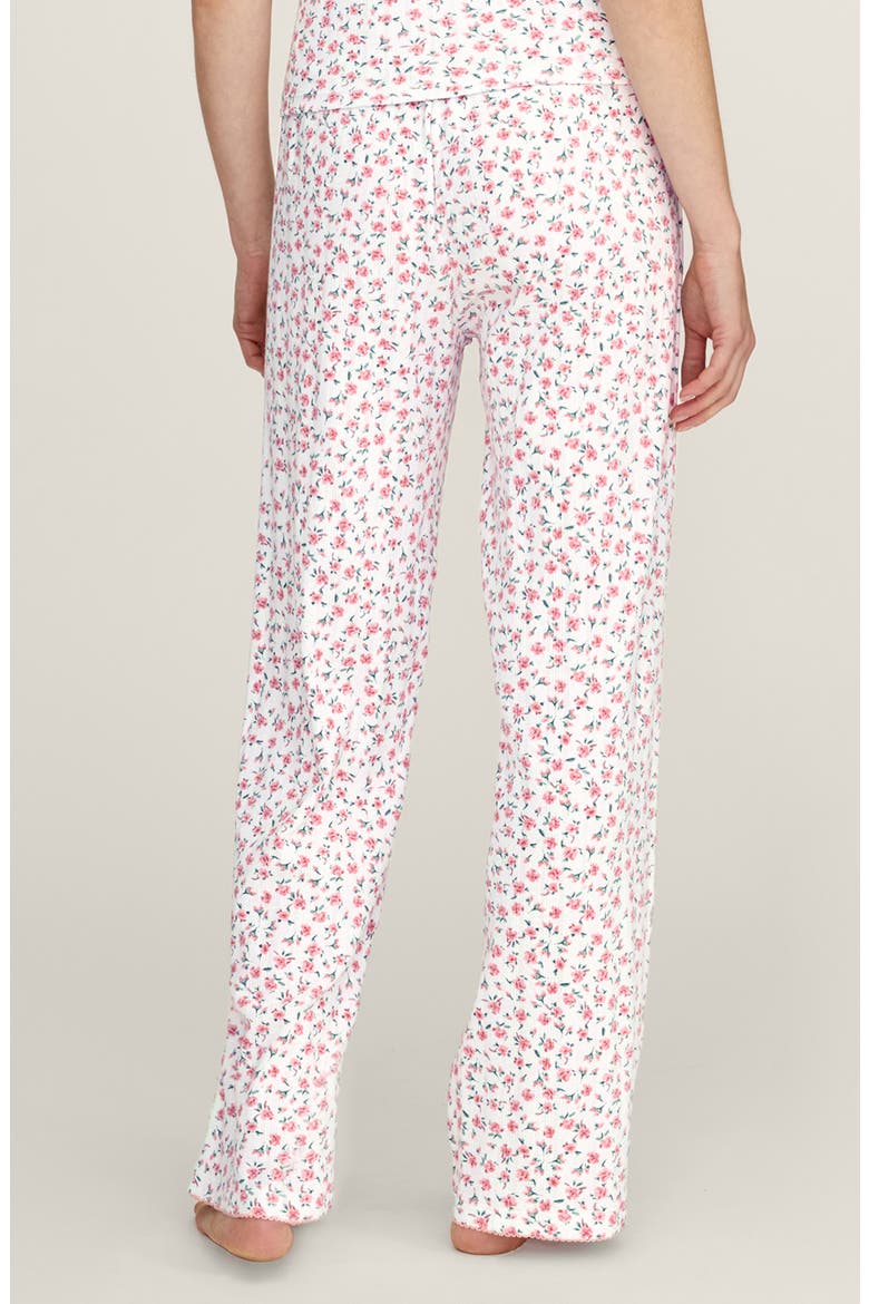 Pima Cotton Pointelle Pants, Alternate, color, PINK