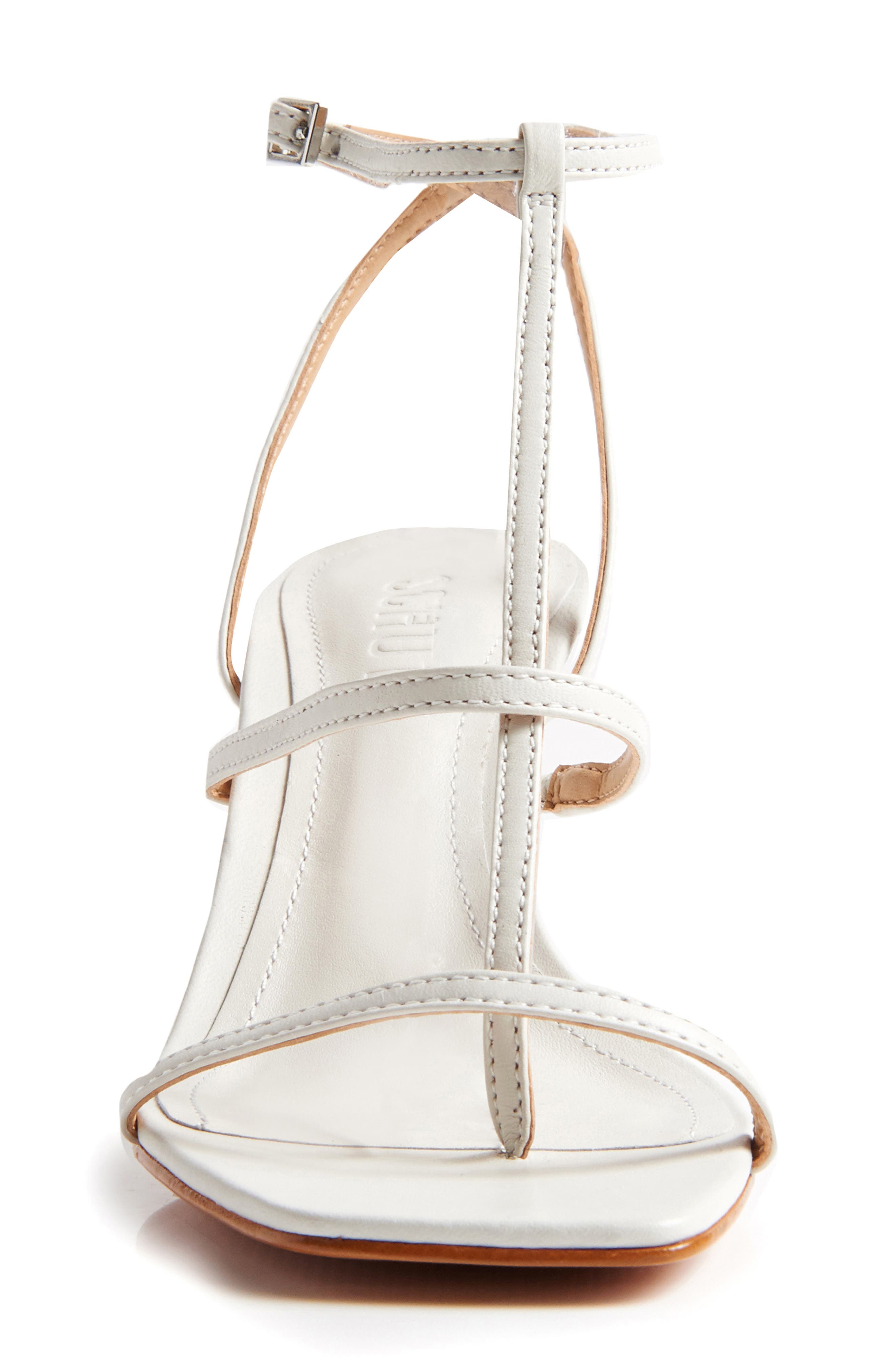 Ameena T-Strap Thong Sandal, Alternate, color, PEARL LEATHER