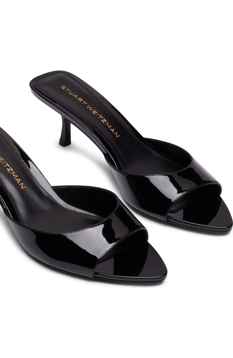 Stuart Weitzman Lexington Mule 50, Alternate, color, Black