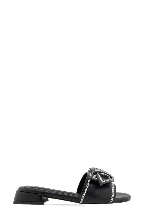 Bcbg Amora Slide Sandal In Black