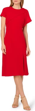 Adrianna Papell Ruffle Sheath Dress
