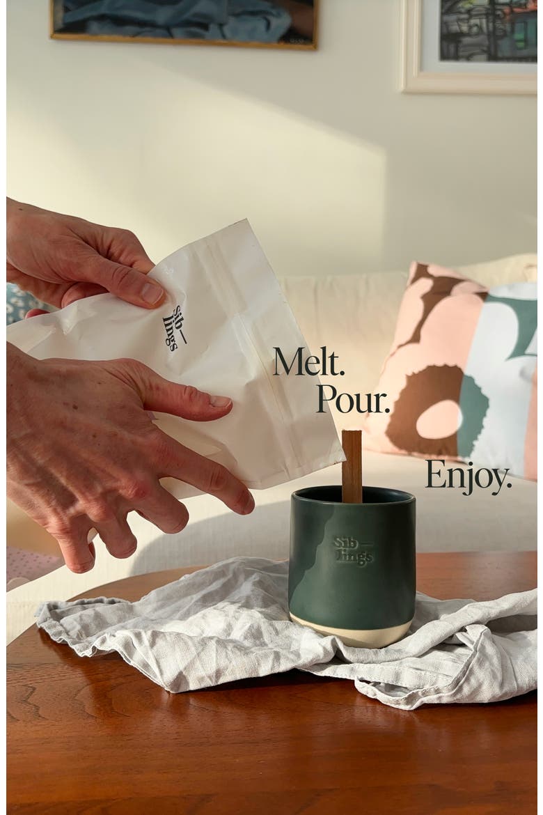 Ceramic Forever Vessel, Alternate, color, EVERGREEN