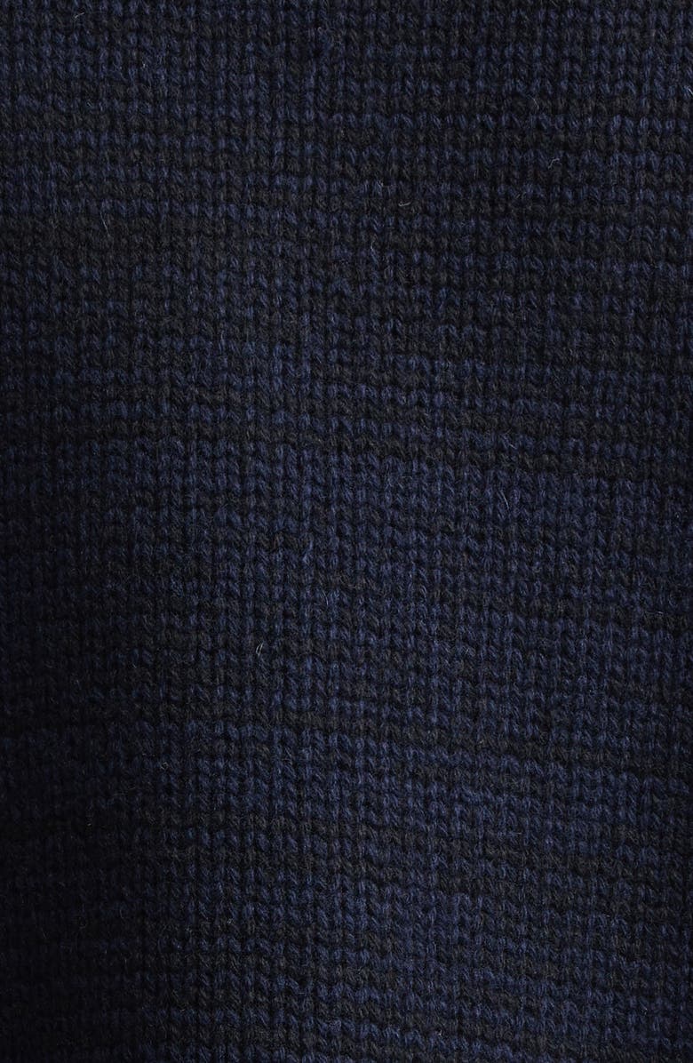 NACKIYÈ Icrebreaker Merino Wool & Cashmere Mélange Cardigan, Alternate, color, Marine Melange