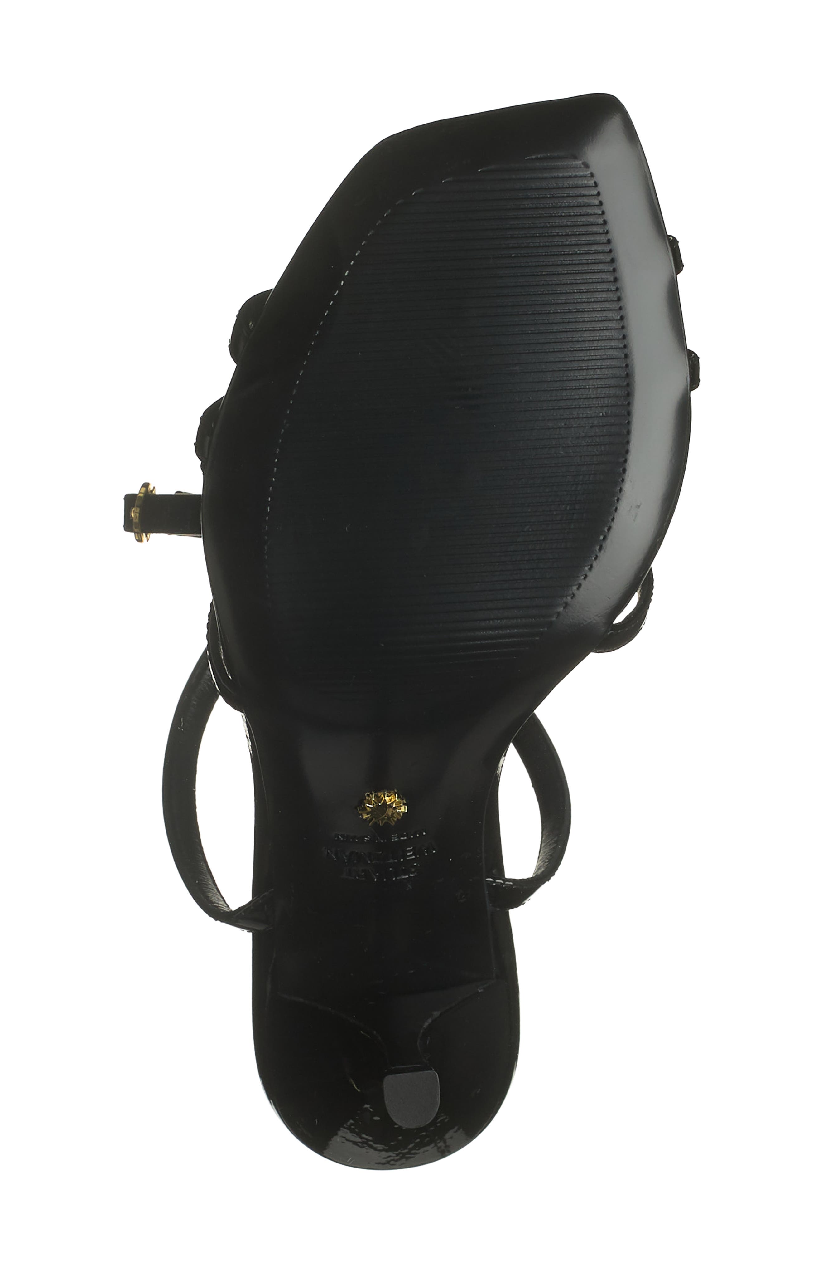 Stuart Weitzman Barelythere Ankle Strap Sandal, Alternate, color, 