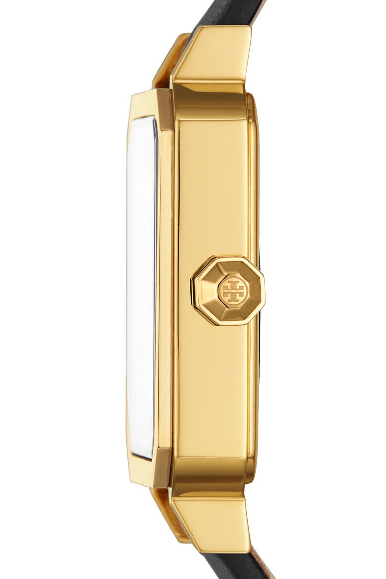 Robinson Leather Strap Watch, 27mm x 29mm, Alternate, color, GOLD
