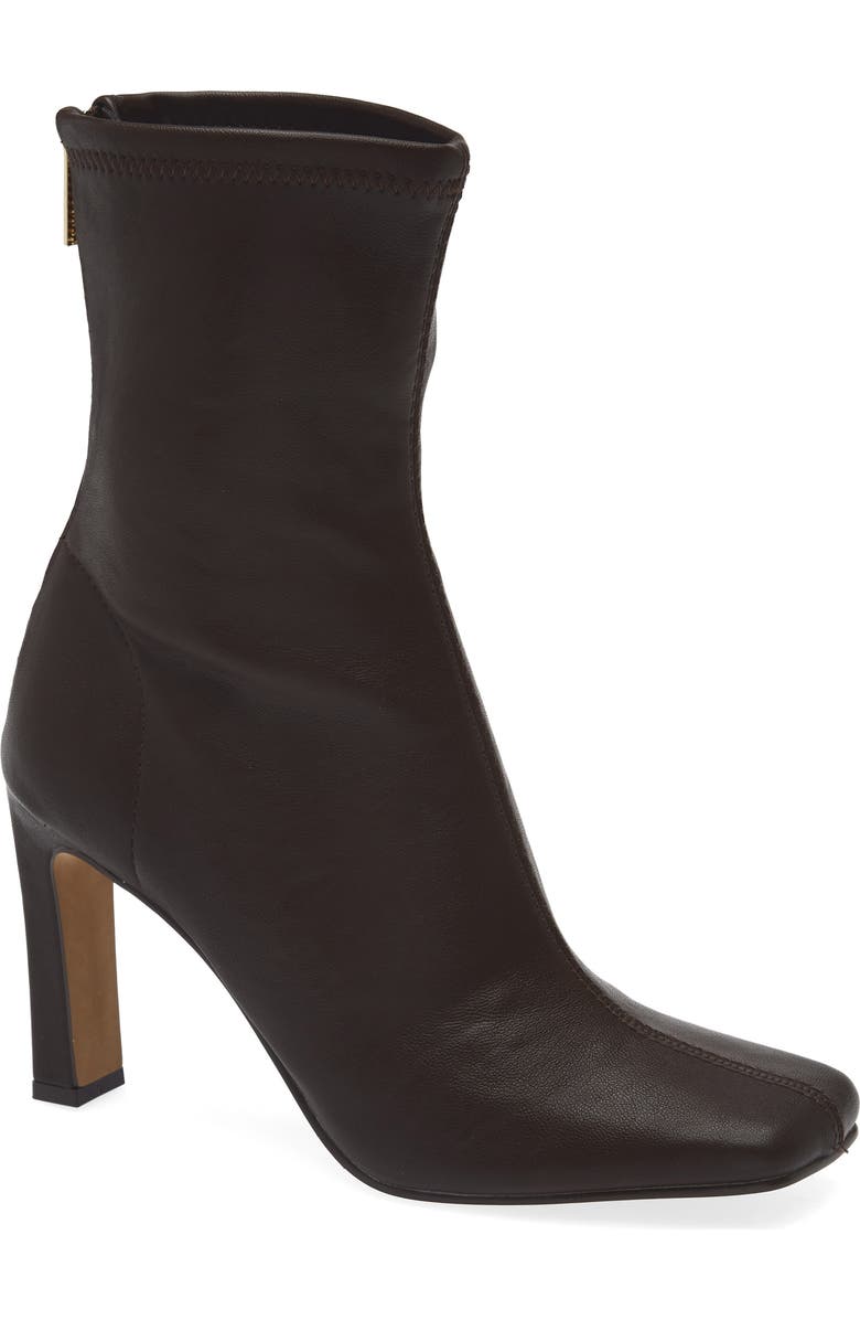 Steve Madden Khelan Square Toe Bootie, Main, color, Brown