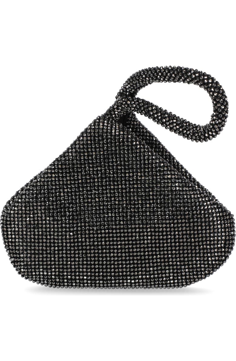 Jessica McClintock Staci Embellished Coin Purse, Main, color, Gunmetal