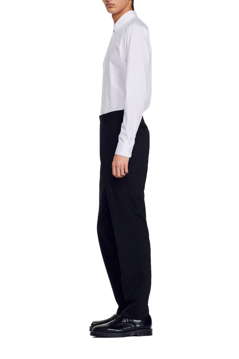 Classic suit trousers, Alternate, color, Black