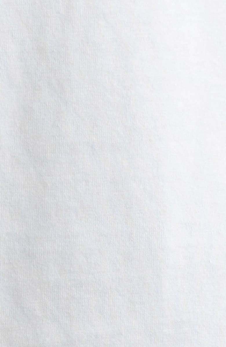 Balmain Brushstroke Paris Logo Graphic T-Shirt, Alternate, color, White/ Pale Green