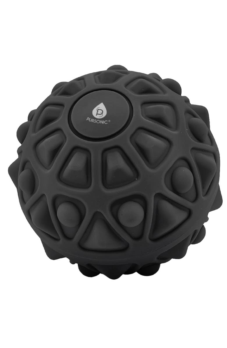 PURSONIC Vibrating Massage Ball - Deep Tissue Relief at Your Fingertips, Main, color, Black