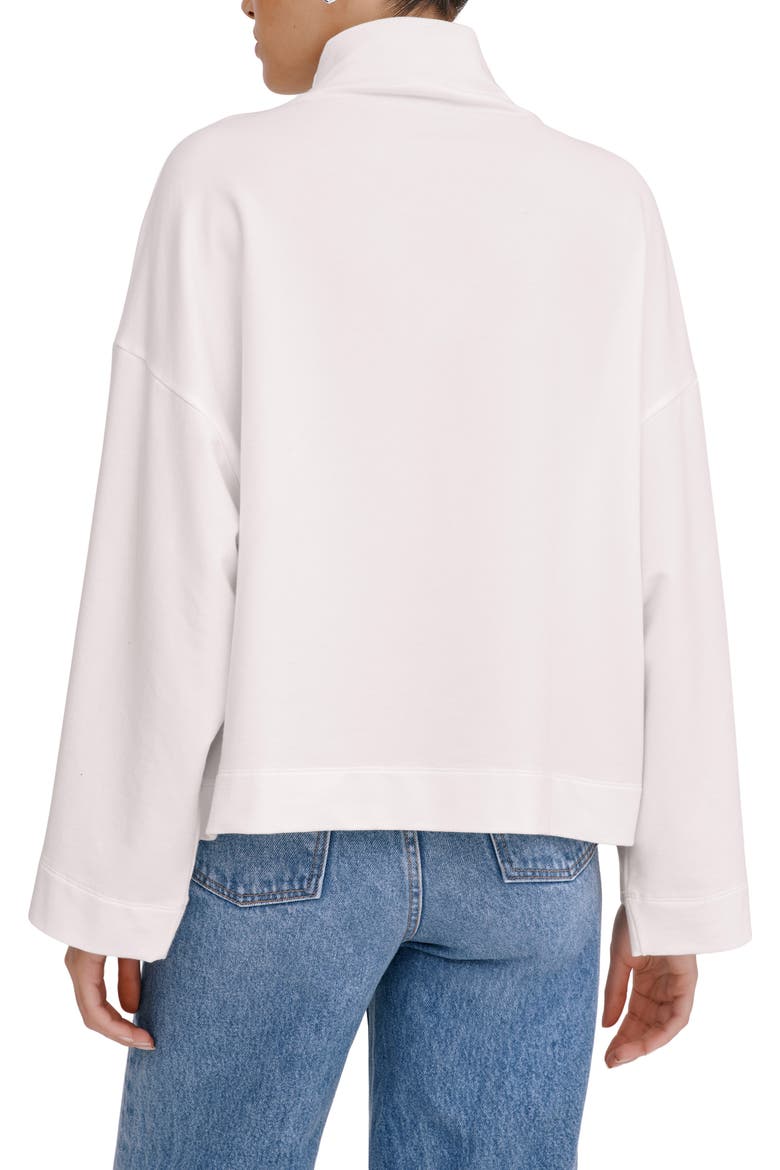 Amanda French Terry Sweatshirt, Alternate, color, CREAM