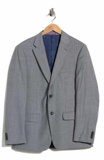 Two-Button Wool Blend Sport Coat