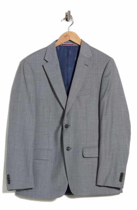 Two-Button Wool Blend Sport Coat