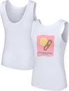 LUSSO Women's Lusso Style  White Philadelphia Phillies Lindy Tank Top