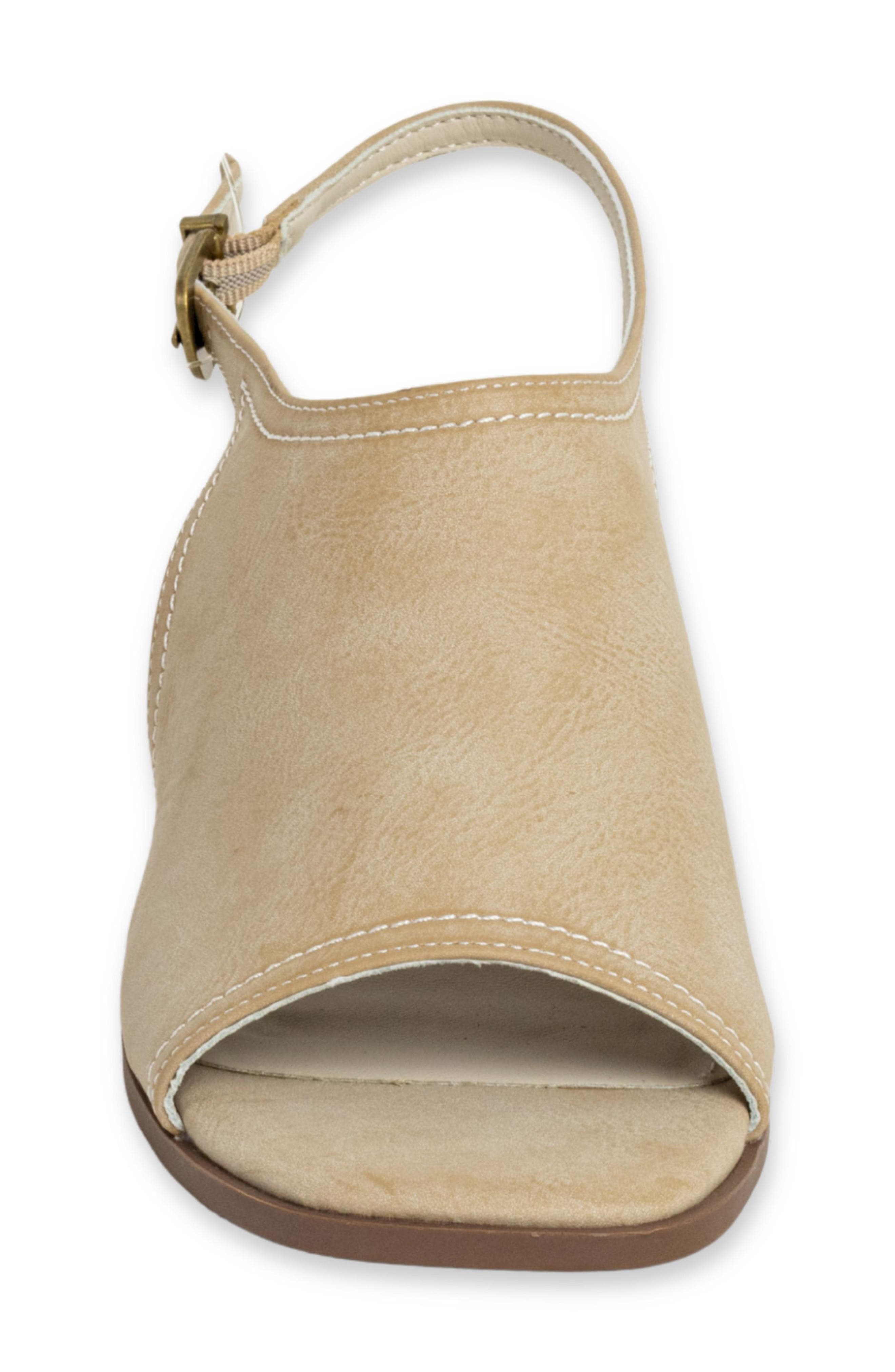 Faith Sandal, Alternate, color, IVORY