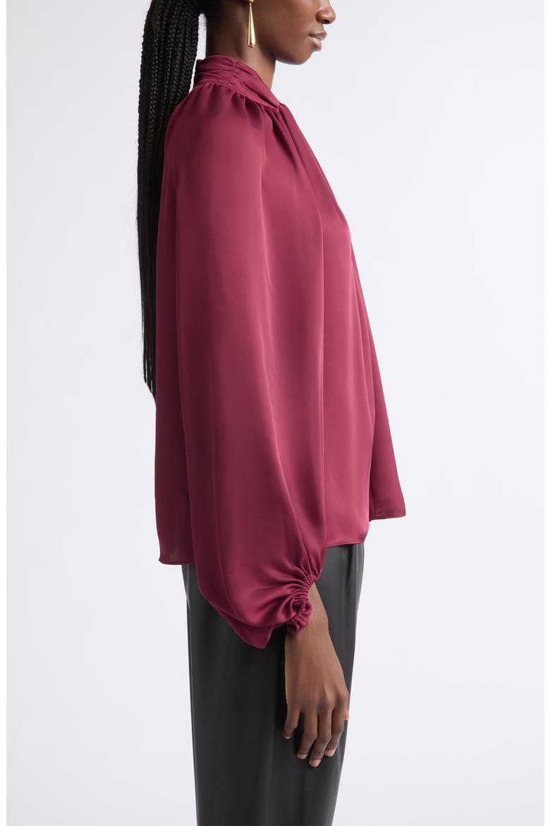 Emmy Recycled Polyester Top, Alternate, color, CRANBERRY