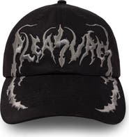 PLEASURES Claws Embroidered Adjustable Baseball Cap